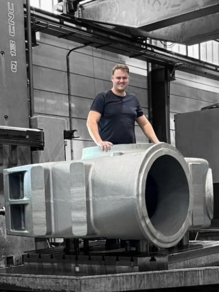 Großbearbeitung von Pumpengehäusen